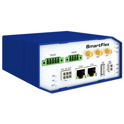 SmartFlex, Global, 2x Ethernet, 1x RS232, 1x RS485, Plastic, Without Accessories

